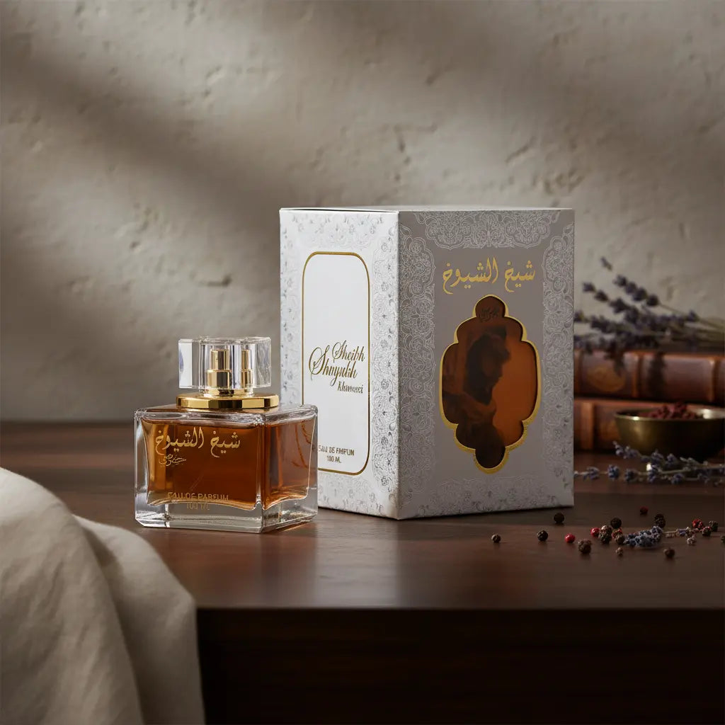 Sheikh Shuyukh Khusoosi Eau de Parfum Unissex - Lattafa - Universo do Perfume