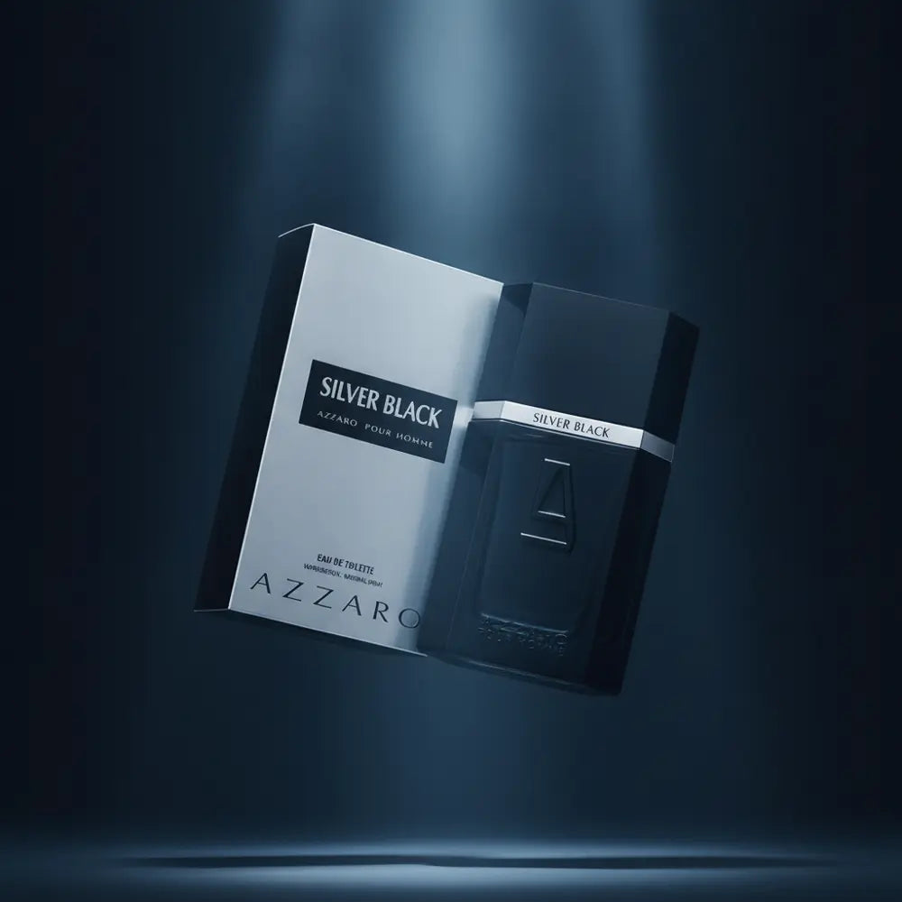 Silver Black Pour Homme Eau de Toilette Masculino - Azzaro - Universo do Perfume