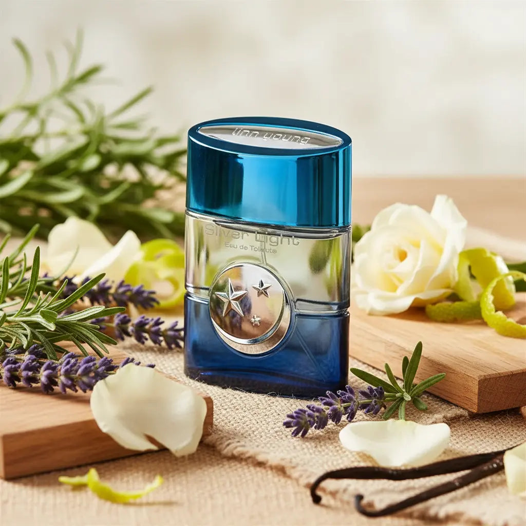 Silver Light Eau de Toilette Masculino - Linn Young - Universo do Perfume