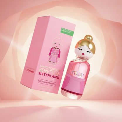 Sisterland Pink Raspberry Eau de Toilette Feminino - Benetton - Universo do Perfume
