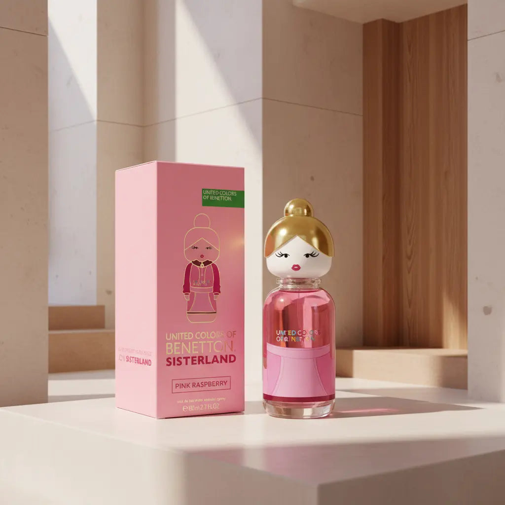 Sisterland Pink Raspberry Eau de Toilette Feminino - Benetton - Universo do Perfume