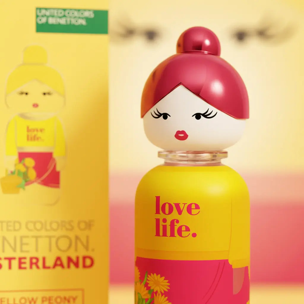 Sisterland Yellow Peony Eau de Toilette Feminino - Benetton - Universo do Perfume