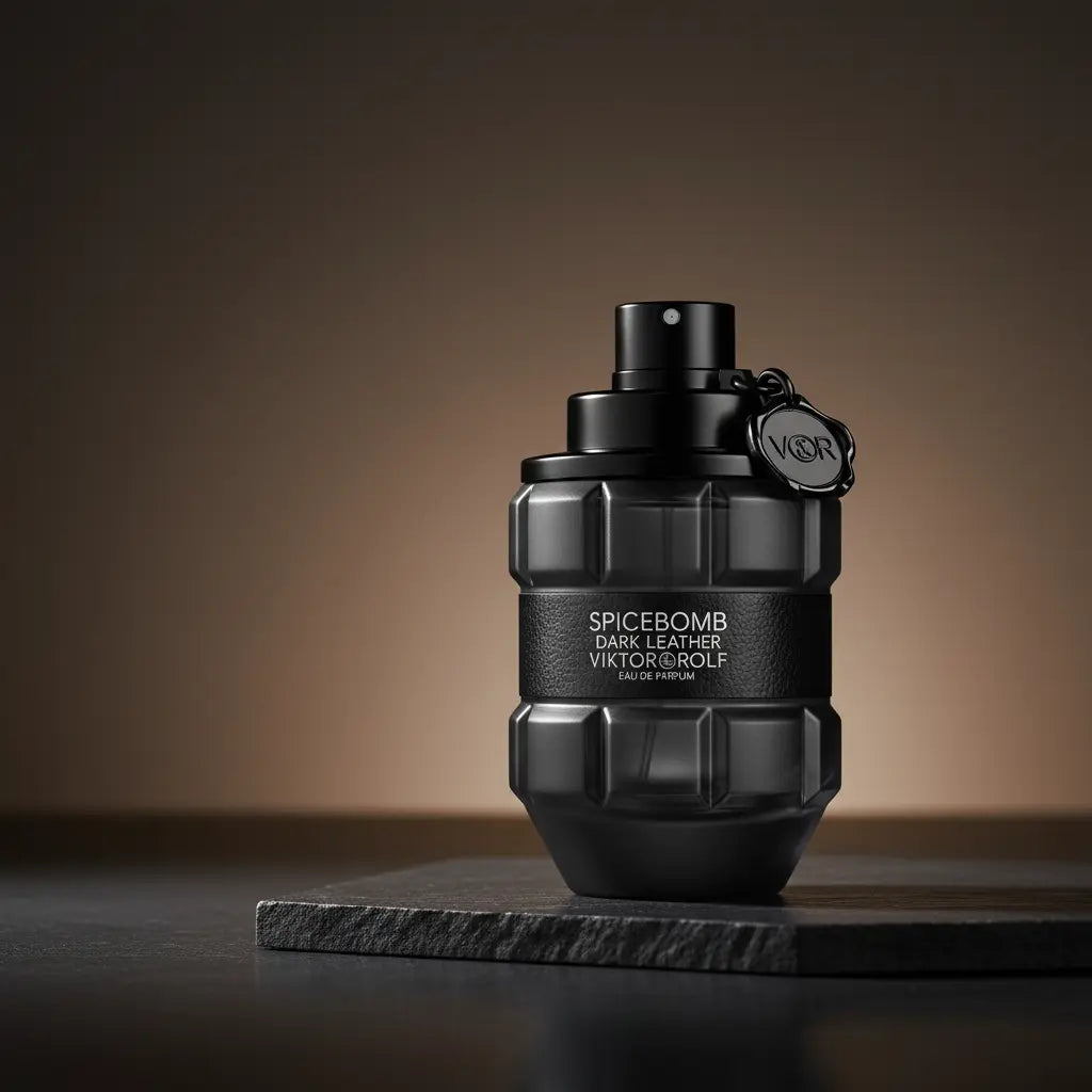 Spicebomb Dark Leather Eau de Parfum Masculino - Viktor & Rolf - Universo do Perfume