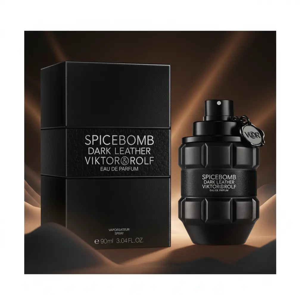 Spicebomb Dark Leather Eau de Parfum Masculino - Viktor & Rolf - Universo do Perfume
