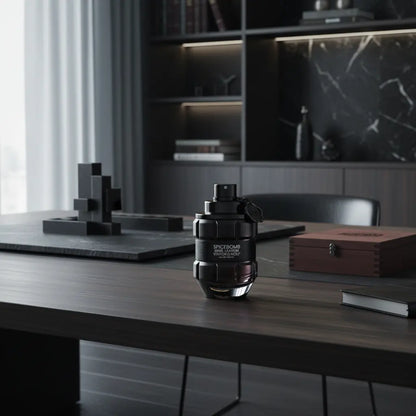 Spicebomb Dark Leather Eau de Parfum Masculino - Viktor & Rolf - Universo do Perfume