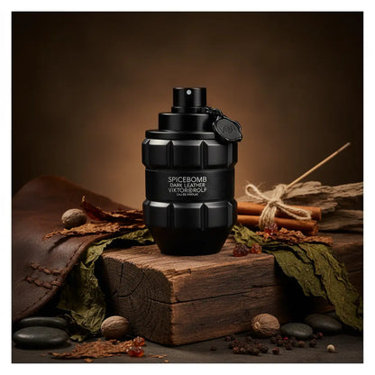 Spicebomb Dark Leather Eau de Parfum Masculino - Viktor & Rolf - Universo do Perfume