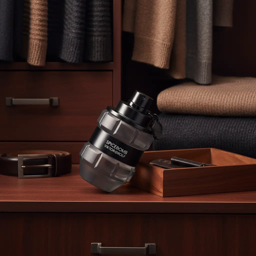 Spicebomb Pour Homme Eau de Toilette Masculino - Viktor & Rolf - Universo do Perfume