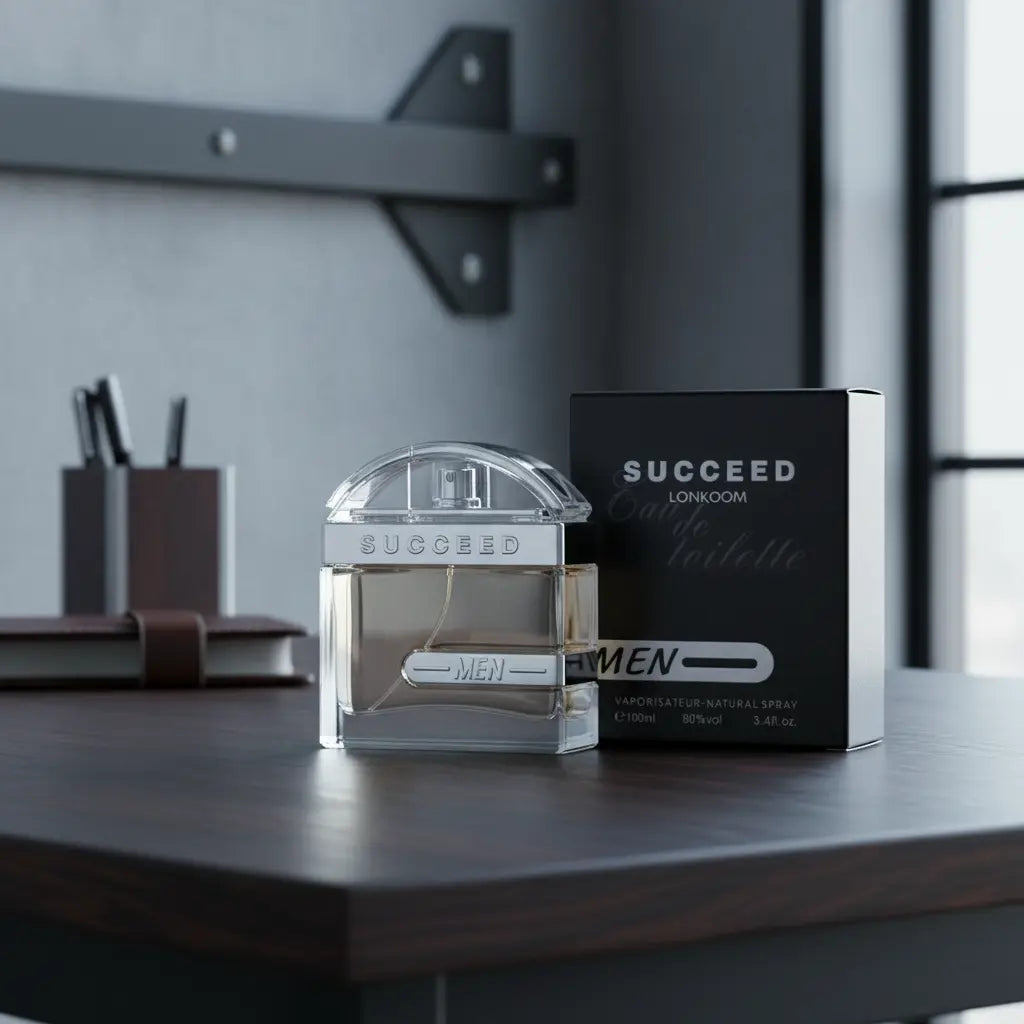 Succeed For Men Eau de Toilette Masculino - Lonkoom - Universo do Perfume