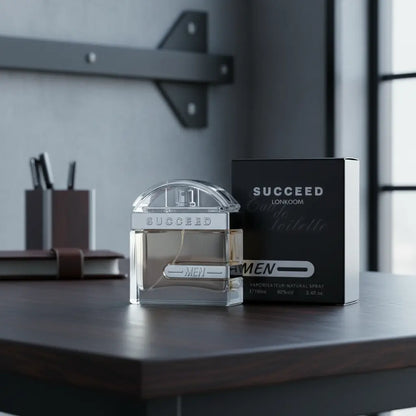 Succeed For Men Eau de Toilette Masculino - Lonkoom - Universo do Perfume