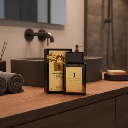 The Golden Secret Eau de Toilette Masculino - Antonio Banderas - Universo do Perfume