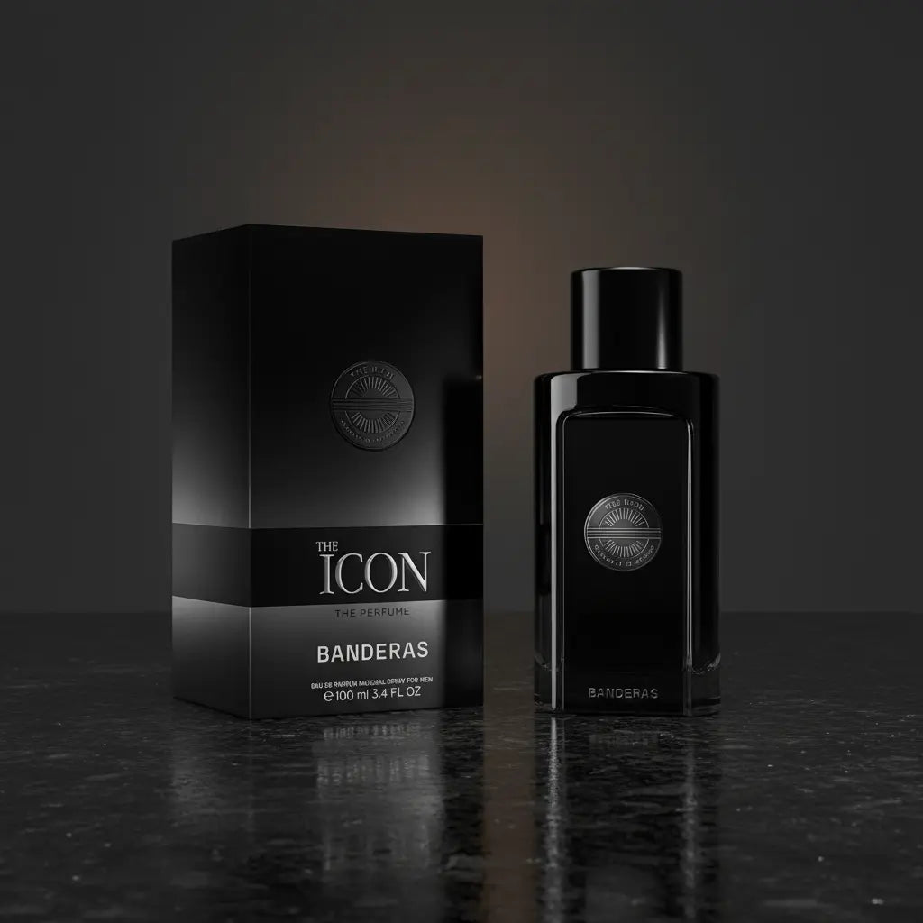 The Icon Eau de Parfum Masculino - Antonio Banderas - Universo do Perfume