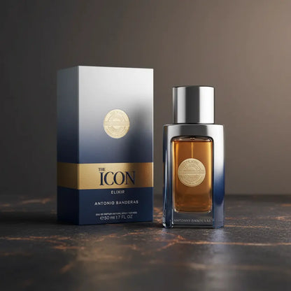 The Icon Elixir Eau de Parfum Masculino - Antonio Banderas - Universo do Perfume