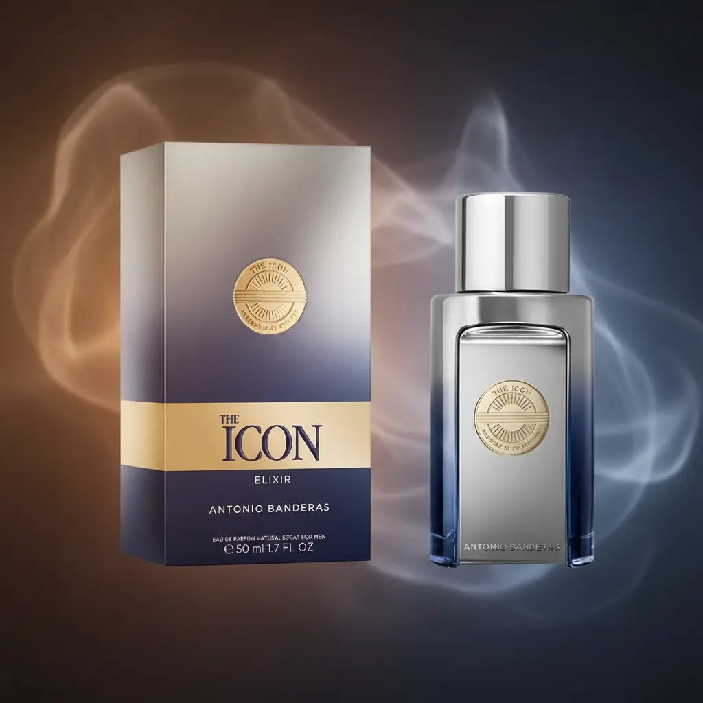 The Icon Elixir Eau de Parfum Masculino - Antonio Banderas - Universo do Perfume