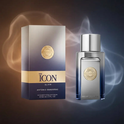 The Icon Elixir Eau de Parfum Masculino - Antonio Banderas - Universo do Perfume