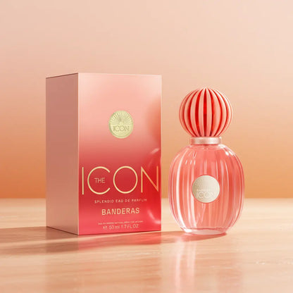 The Icon Splendid Eau de Parfum Feminino - Antonio Banderas - Universo do Perfume