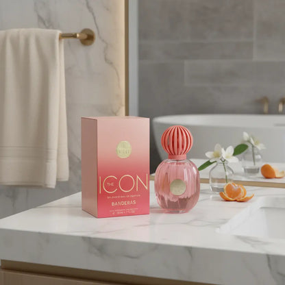 The Icon Splendid Eau de Parfum Feminino - Antonio Banderas - Universo do Perfume