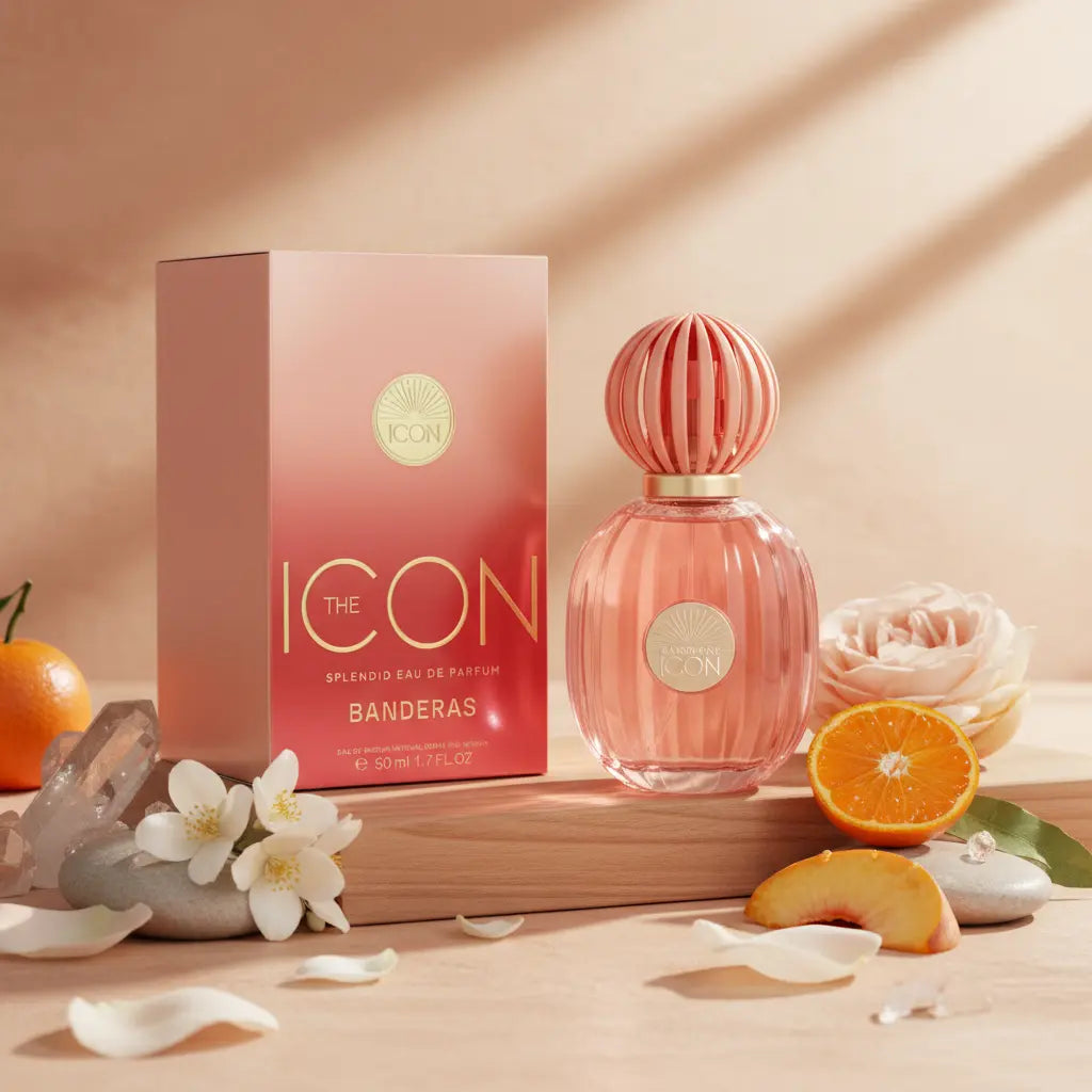 The Icon Splendid Eau de Parfum Feminino - Antonio Banderas - Universo do Perfume