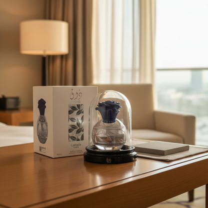 Perfume Thouq Eau de Parfum Unissex - Lattafa em ambiente elegante de lifestyle