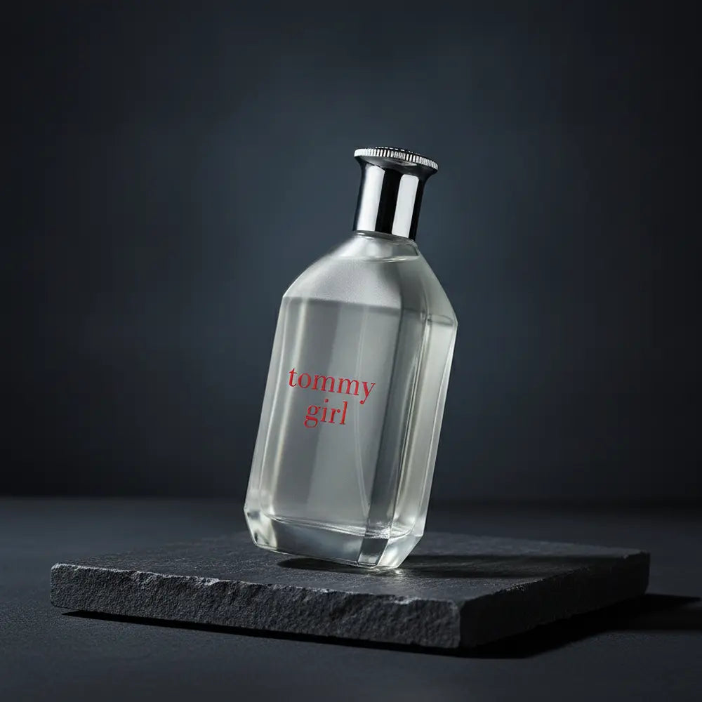 Perfume Tommy Girl Eau de Toilette Feminino - Tommy Hilfiger em composição de luxo com iluminação sofisticada