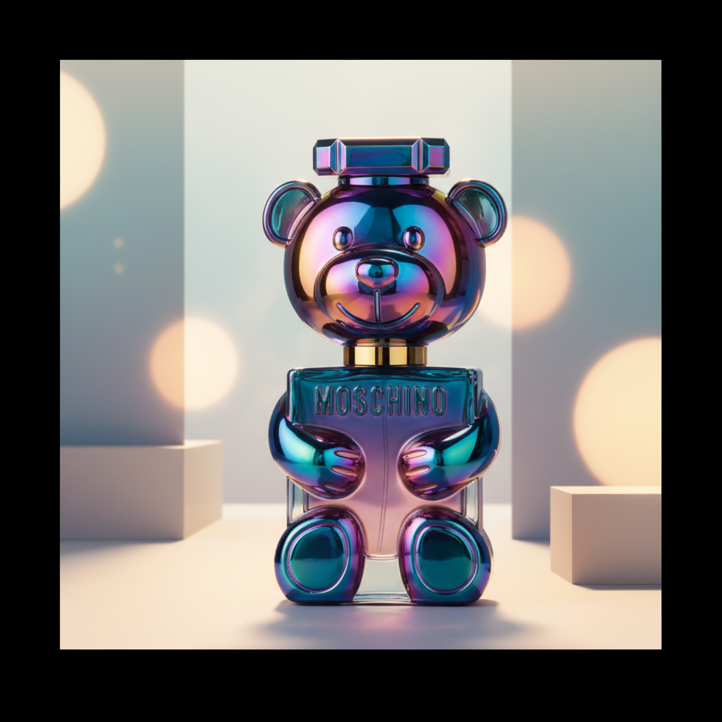 Perfume Toy 2 Pearl Eau de Parfum Unissex - Moschino em composição atmosférica com iluminação sofisticada