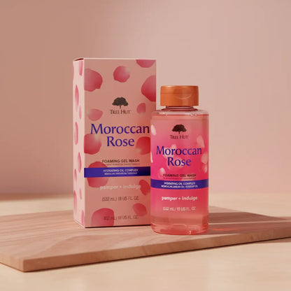 Tree Hut Moroccan Rose Foaming Gel Wash Sabonete Liquido Unissex - Tree Hut - Universo do Perfume