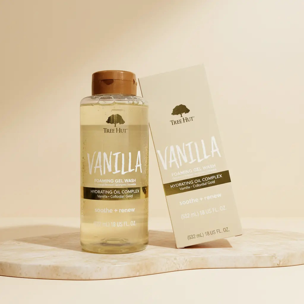 Tree Hut Vanilla Foaming Gel Wash Sabonete Liquido Unissex - Tree Hut - Universo do Perfume