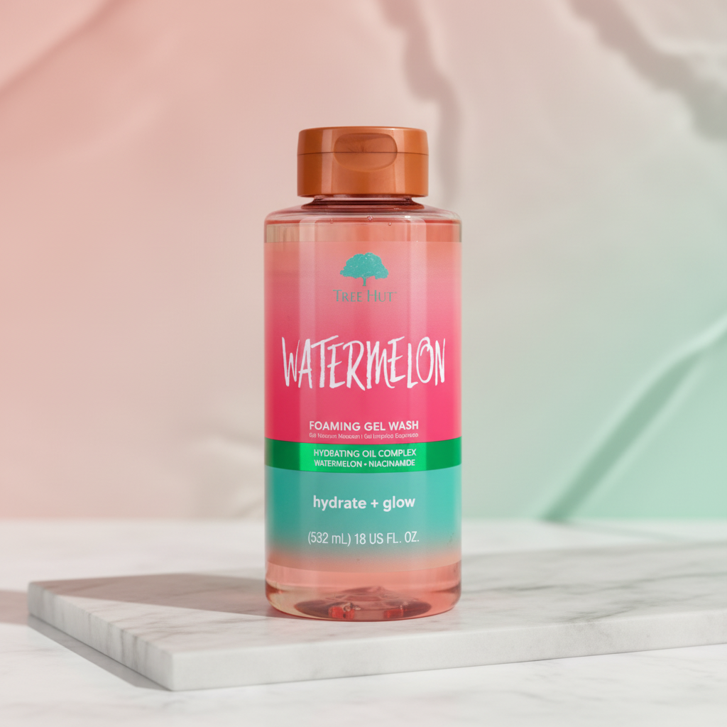 Tree Hut Watermelon Foaming Gel Wash Sabonete Liquido - Tree Hut