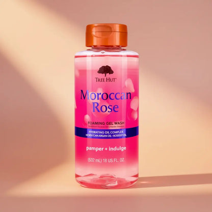 Tree Hut Moroccan Rose Foaming Gel Wash Sabonete Liquido Unissex - Tree Hut - Universo do Perfume