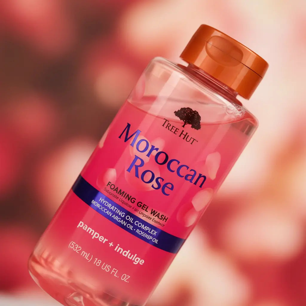 Tree Hut Moroccan Rose Foaming Gel Wash Sabonete Liquido Unissex - Tree Hut - Universo do Perfume