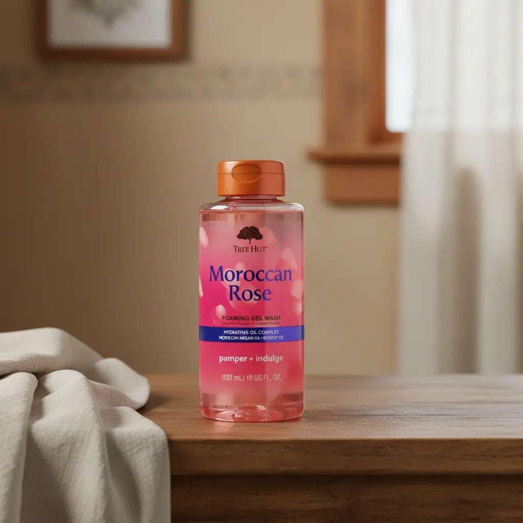 Tree Hut Moroccan Rose Foaming Gel Wash Sabonete Liquido Unissex - Tree Hut - Universo do Perfume