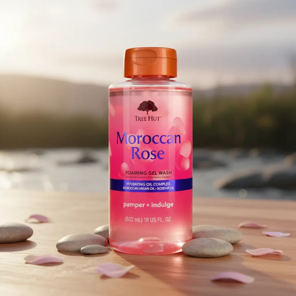 Tree Hut Moroccan Rose Foaming Gel Wash Sabonete Liquido Unissex - Tree Hut - Universo do Perfume