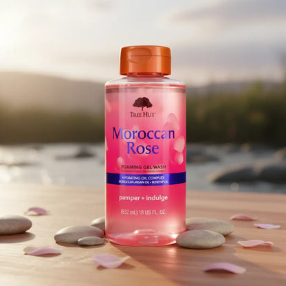 Tree Hut Moroccan Rose Foaming Gel Wash Sabonete Liquido Unissex - Tree Hut - Universo do Perfume