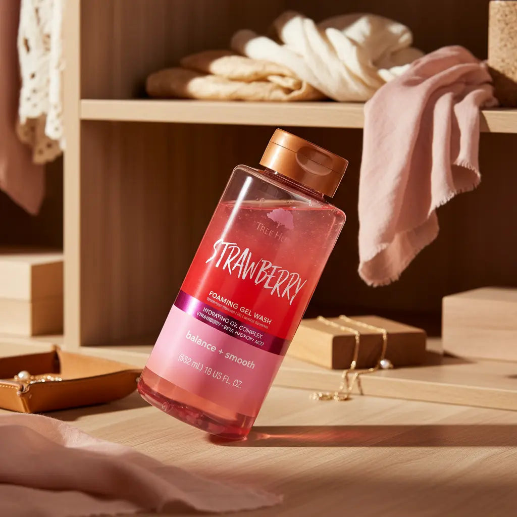 Tree Hut Strawberry Foaming Gel Wash Sabonete Liquido - Tree Hut - Universo do Perfume