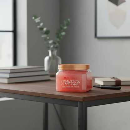 Tree Hut Strawberry Shea Sugar Scrub Esfoliante Corporal - Tree Hut - Universo do Perfume