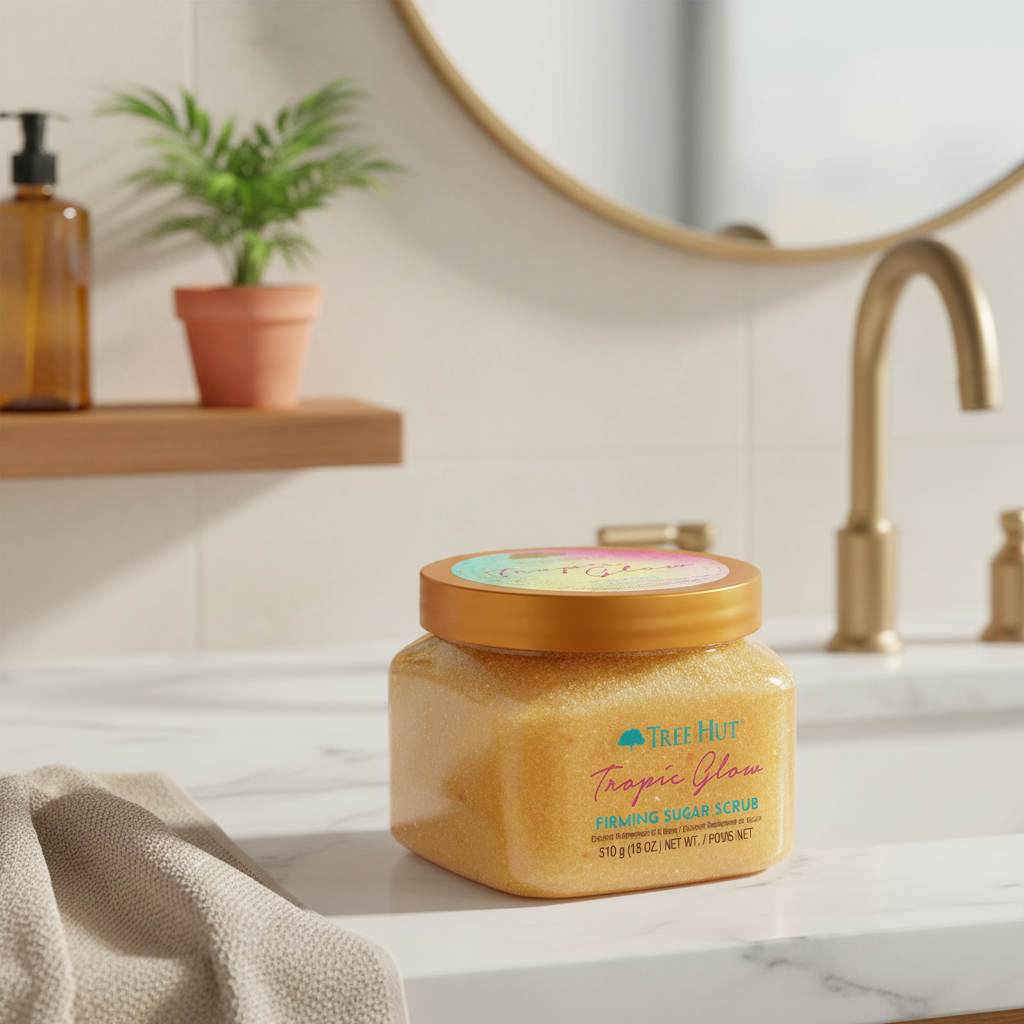 Tree Hut Tropic Glow Firming Sugar Scrub Esfoliante Corporal - Tree Hut - Universo do Perfume