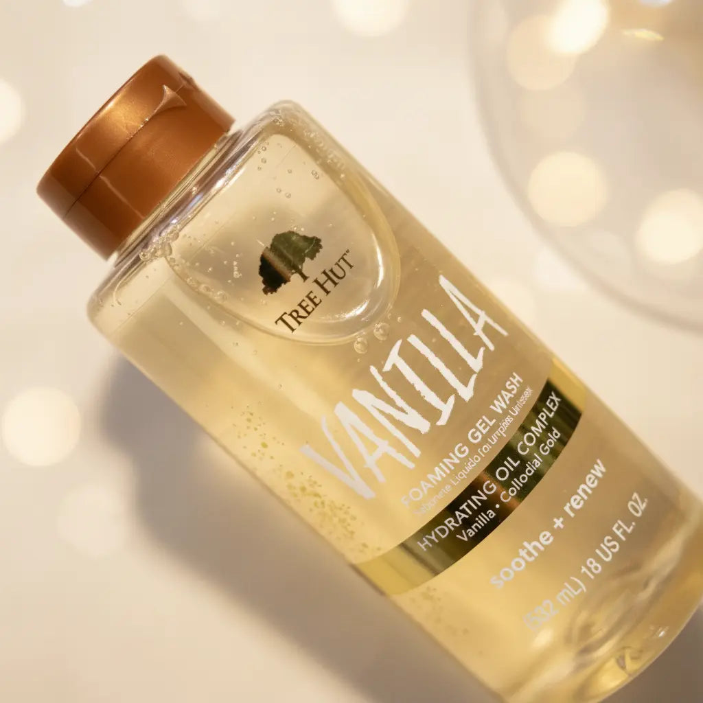 Tree Hut Vanilla Foaming Gel Wash Sabonete Liquido Unissex - Tree Hut - Universo do Perfume