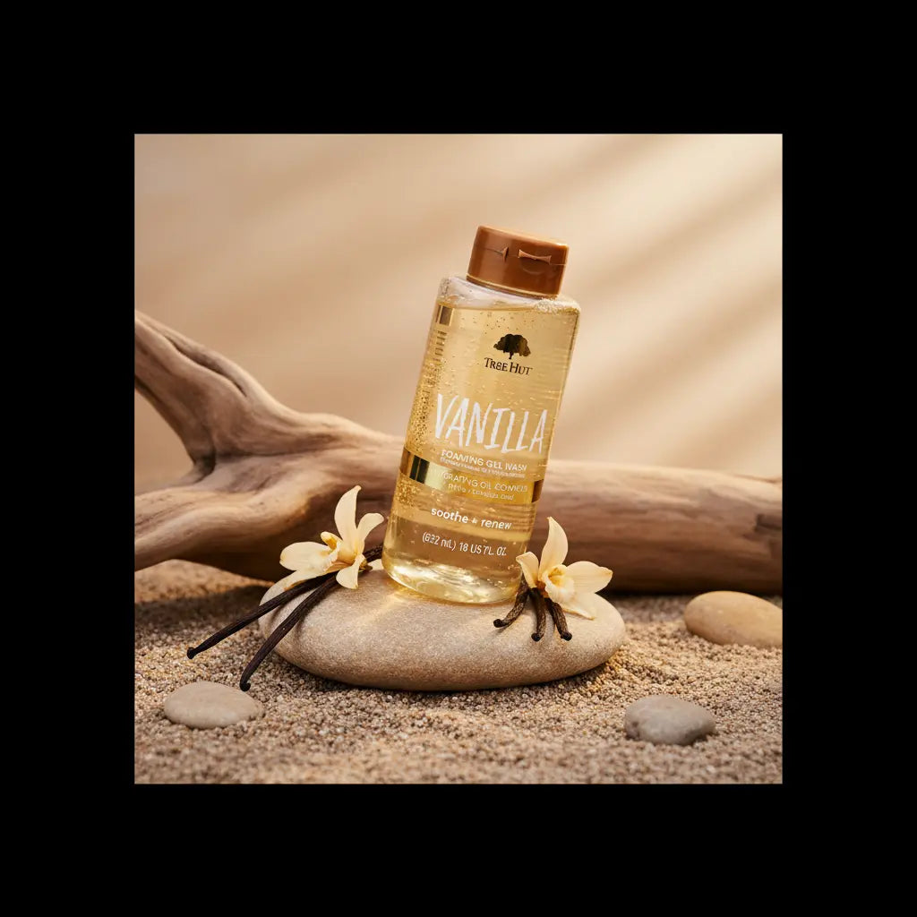 Tree Hut Vanilla Foaming Gel Wash Sabonete Liquido Unissex - Tree Hut - Universo do Perfume