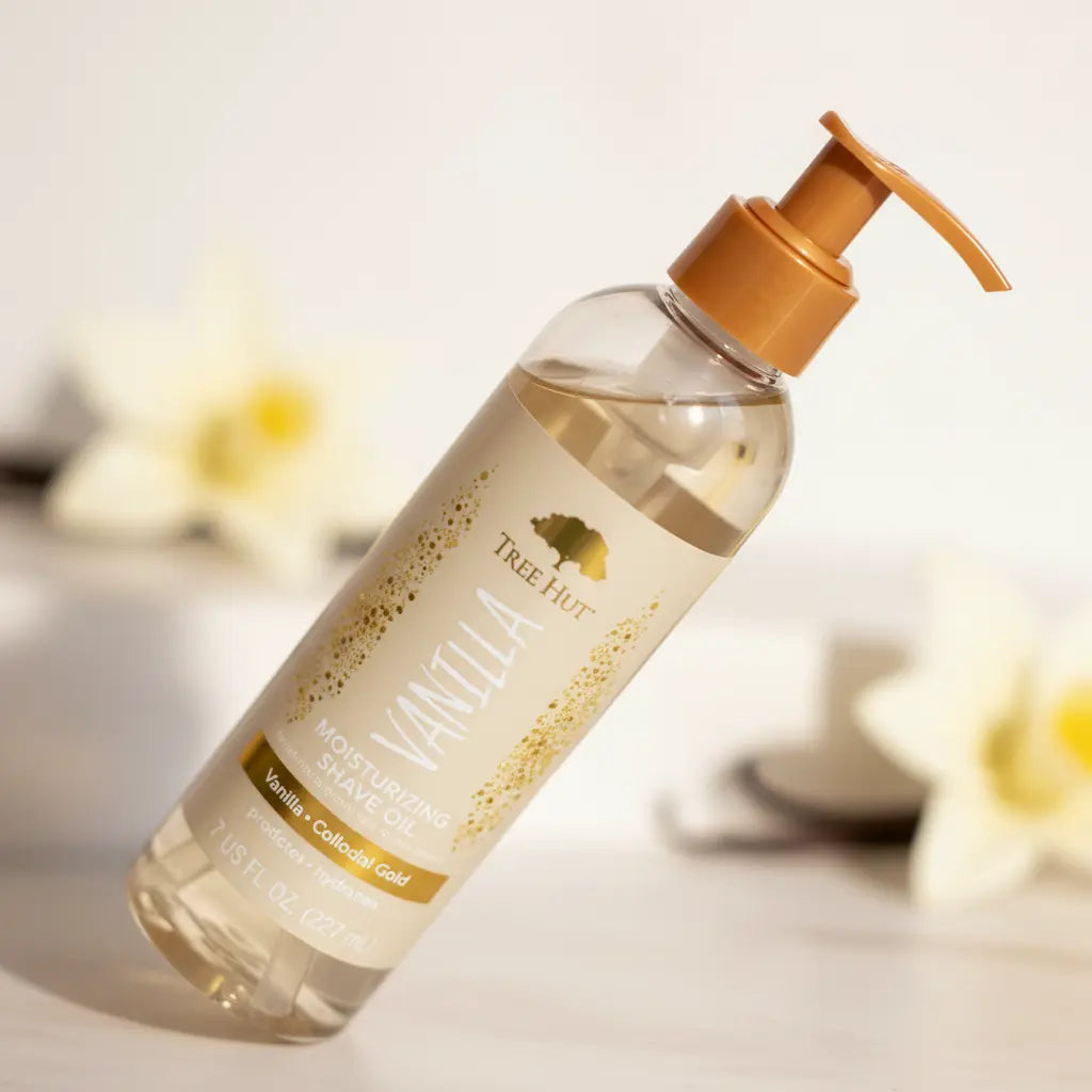 Tree Hut Vanilla Moisturizing Shave Oil Óleo para Depilação Unissex - Tree Hut - Universo do Perfume