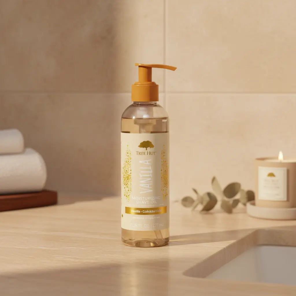 Tree Hut Vanilla Moisturizing Shave Oil Óleo para Depilação Unissex - Tree Hut - Universo do Perfume