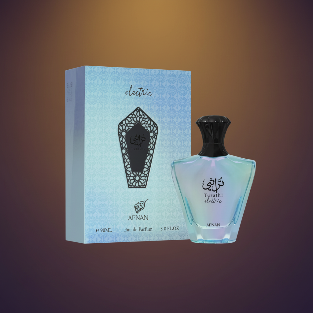 Turathi Electric Eau de Parfum Unissex - Afnan - Universo do Perfume