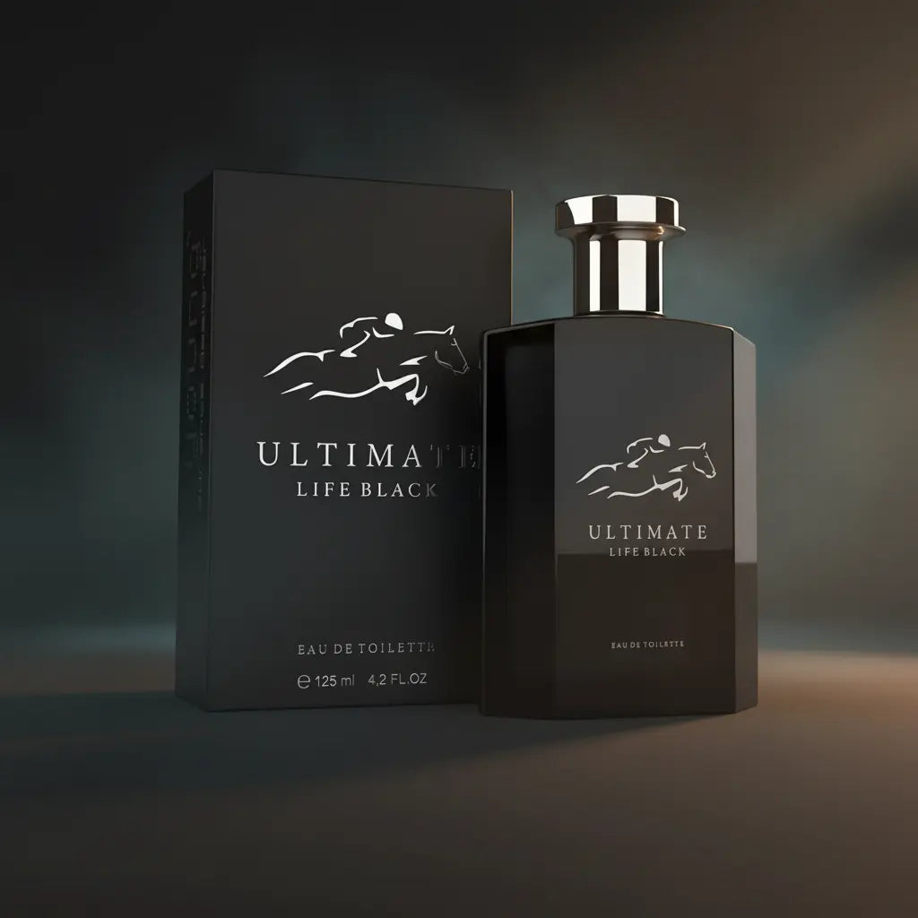 Ultimate Life Black Eau de Toilette Masculino - Linn Young - Universo do Perfume