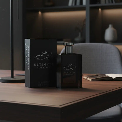 Ultimate Life Black Eau de Toilette Masculino - Linn Young - Universo do Perfume