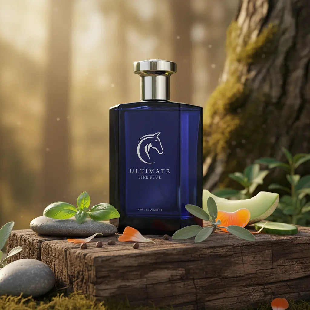 Ultimate Life Blue Eau de Toilette Masculino - Linn Young - Universo do Perfume
