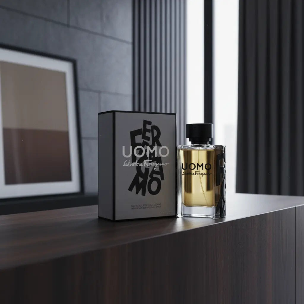 Uomo Eau de Toilette Masculino - Salvatore Ferragamo - Universo do Perfume