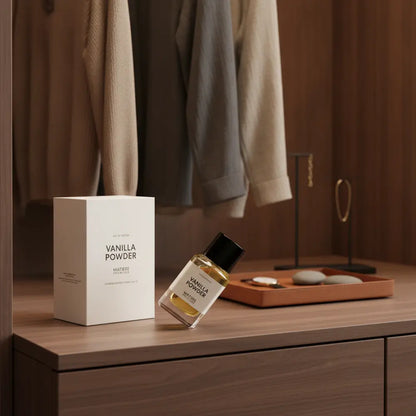 Perfume Vanilla Powder Eau de Parfum Unissex - Matiere Premiere em ambiente elegante de lifestyle