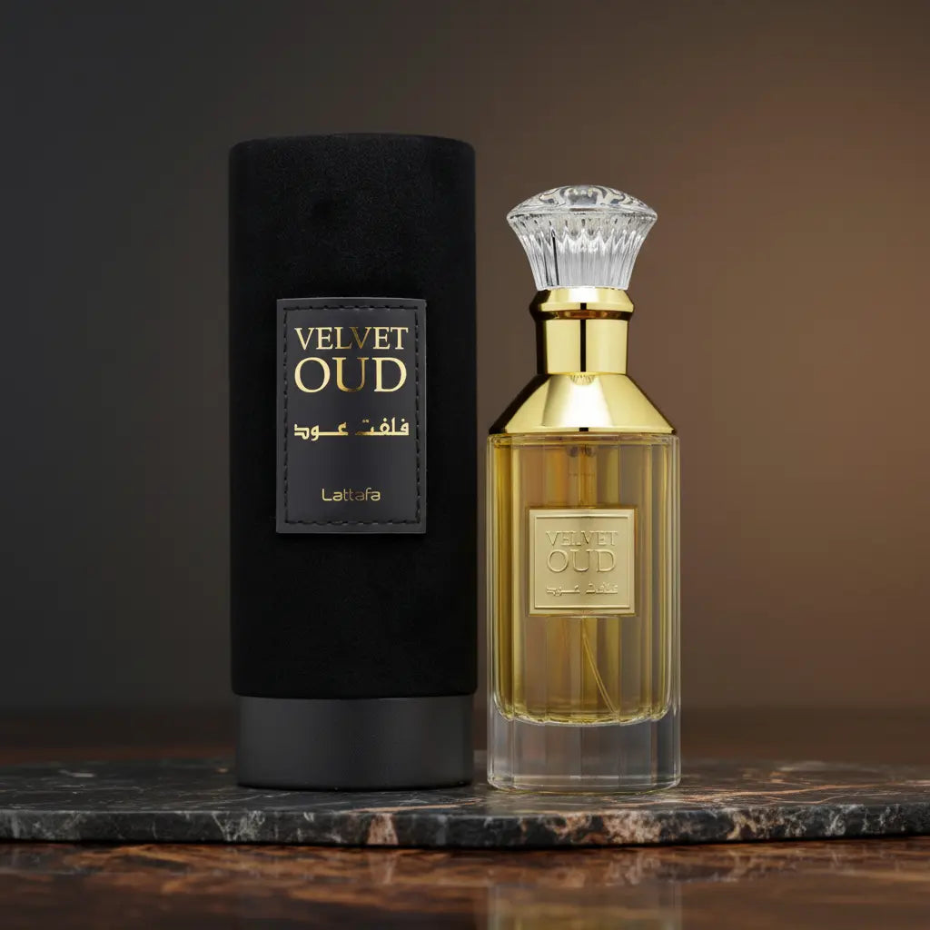 Velvet Oud Eau de Parfum Unissex - Lattafa - Universo do Perfume