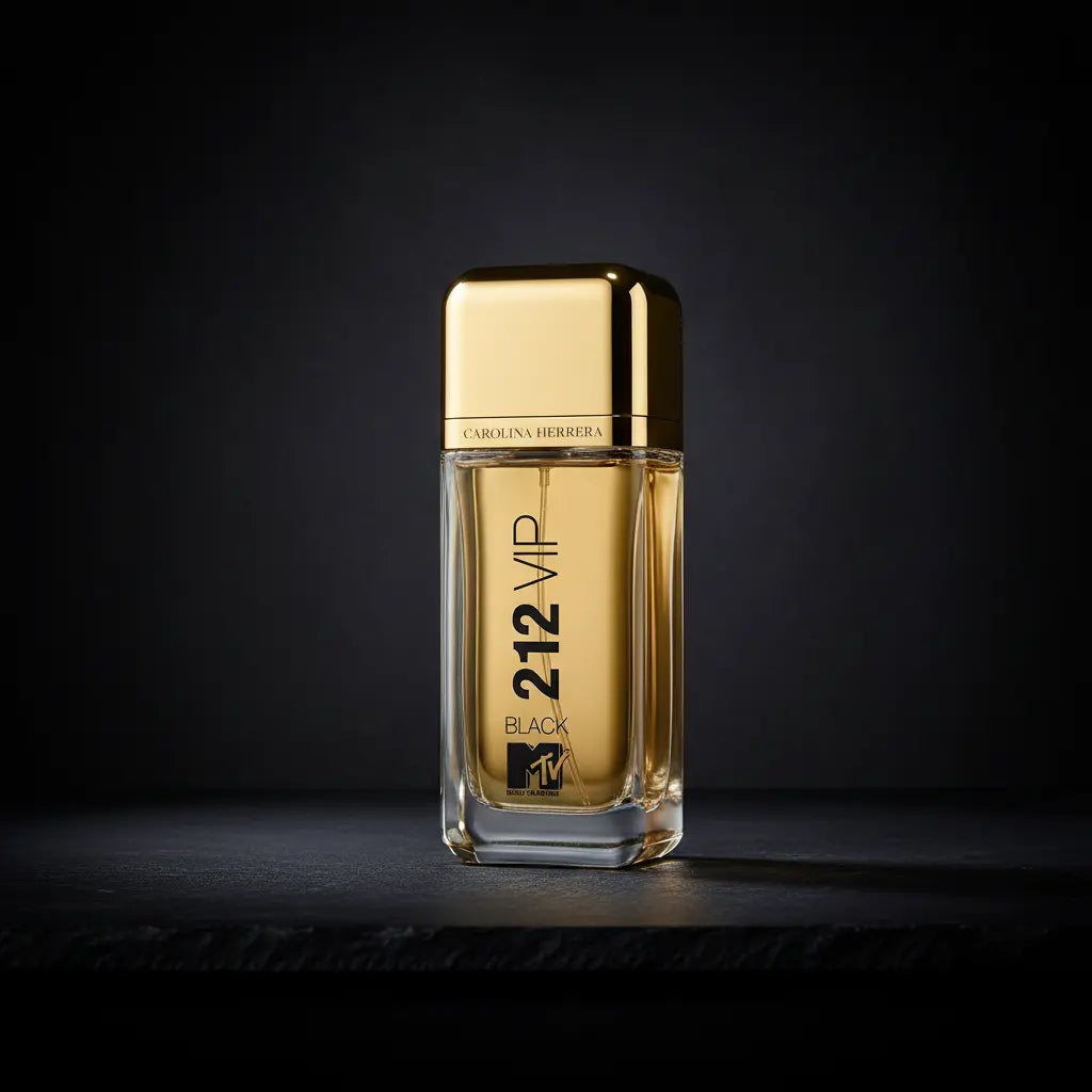 212 VIP Black NYC MTV Eau de Parfum Masculino - Carolina Herrera - Universo do Perfume