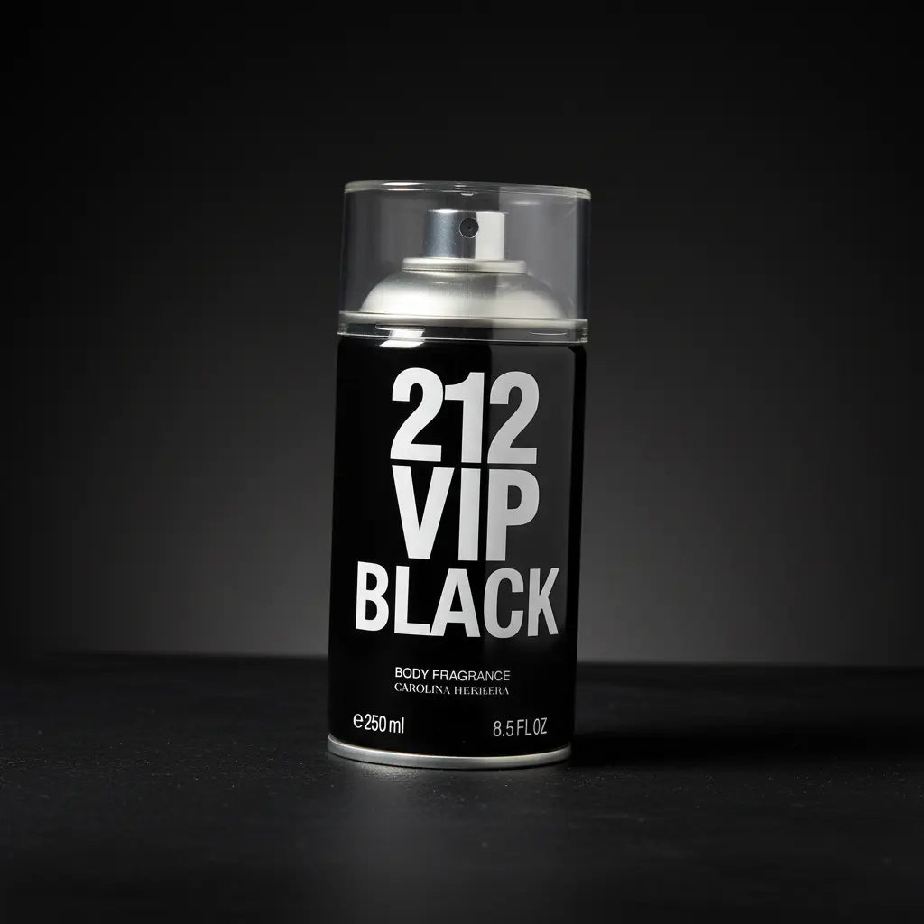 212 Vip Men Black Body Spray Masculino - Carolina Herrera - Universo do Perfume