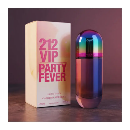 212 VIP Party Fever Limited Edition Eau de Toilette Feminino - Carolina Herrera - Universo do Perfume