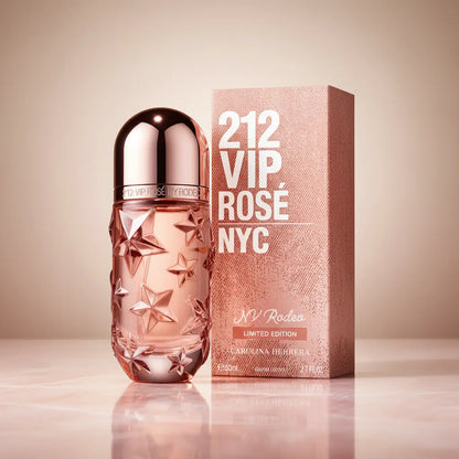 212 Vip Rosé Rodeo Limited Edition Eau de Parfum Feminino - Carolina Herrera - Universo do Perfume